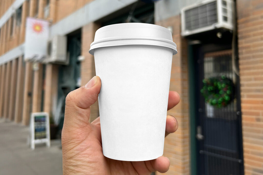 Classic Paper Cup Mockup