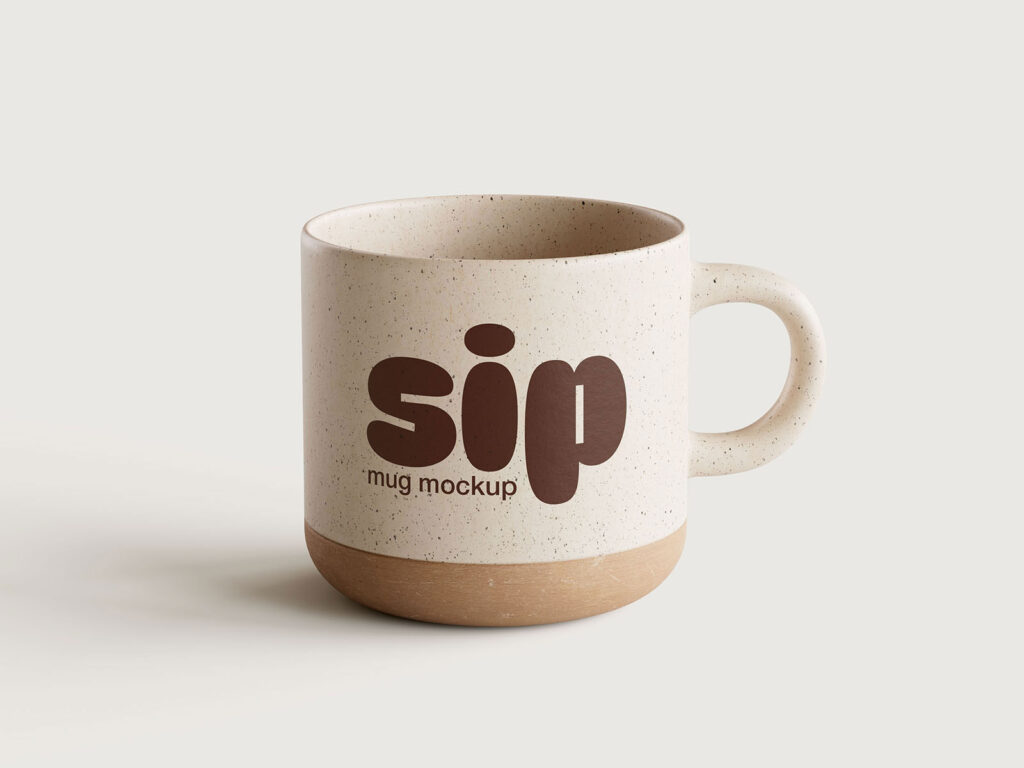 Clay Mug Mockup