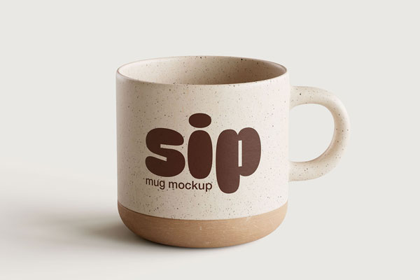 Clay Mug Mockup