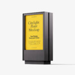 Clean Citylight Poster Mockup