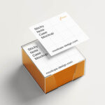 Clean Sticky Note Case Mockup