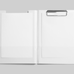 Clipboard with Documents Mockup