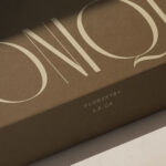 Close up Carton Mailbox Mockup