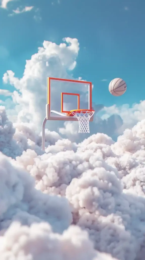 Cloud Basketball Rack 3D
