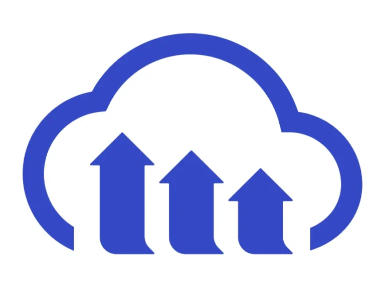 Cloudinary Icon Blue Logo