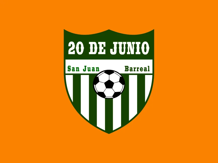 Club 20 De Junio de Barreal San Juan Logo
