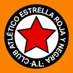 Club Atlético Estrella Roja y Negra de Alejo Ledesma Córdoba Logo