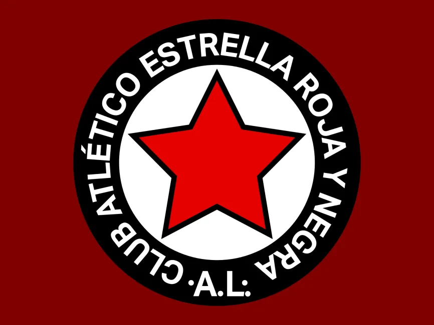 Club Atlético Estrella Roja y Negra de Alejo Ledesma Córdoba Logo