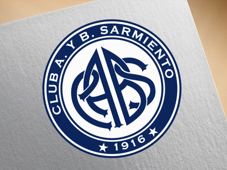 Club Atlético y Biblioteca Sarmiento de Alejo Ledesma Logo