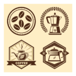 coffee shop vintage style
