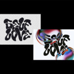 Color Blob Text Logo Effect