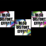Color Blob Text Logo Effect