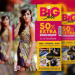 Colorful Fashion Big Sale Flyer Template
