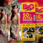 Colorful Fashion Big Sale Flyer Template