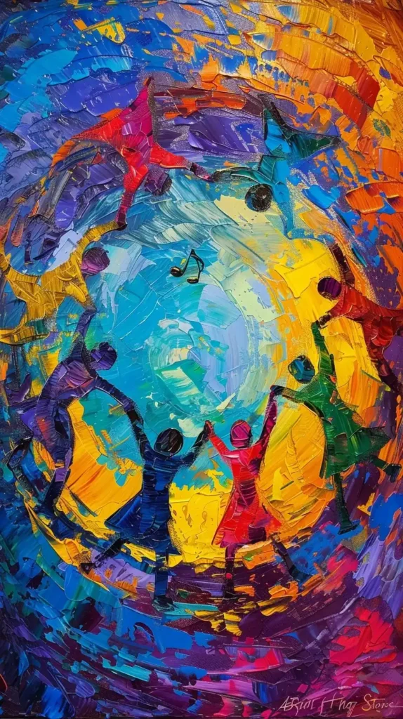 Colorful Unity Circle
