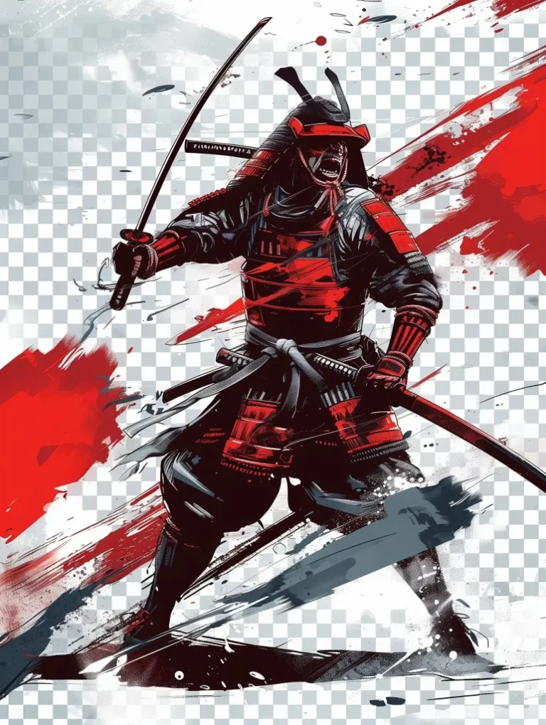 Comic Samurai Warrior ai prompt preview