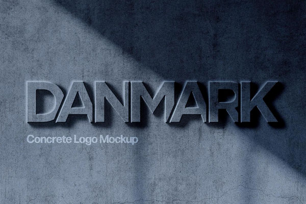 Concrete Logo Mockup