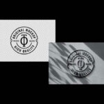 Concrete Steel Logo Mockup