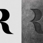 Concrete Text Effect and Logo Mockup