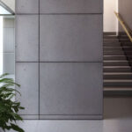 Concrete Wall on the Office Mockup