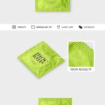 Condom Packaging Mockup in 3 Different Sights