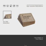 Cork Drink Coaster Mockups