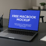 Corporate MacBook Mockup