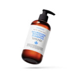 Cosmetic Bottle with a Pump Mockup