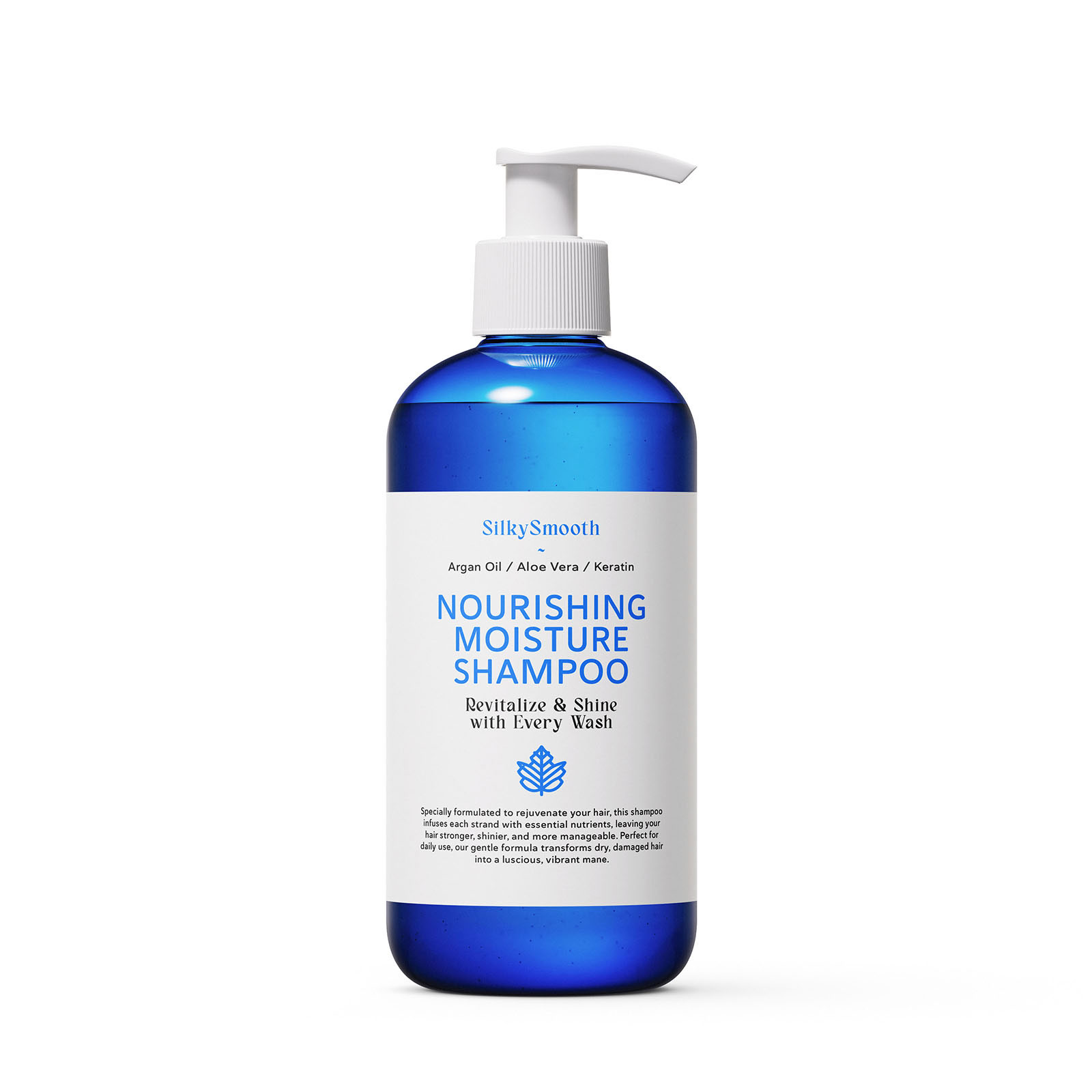 Free Cosmetic Bottle with a Pump Mockup PSD Template