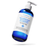Cosmetic Bottle with a Pump Mockup
