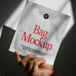 Cosmetic Cream Bag Mockup