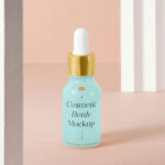 Cosmetic Dropper Bottle Mockup