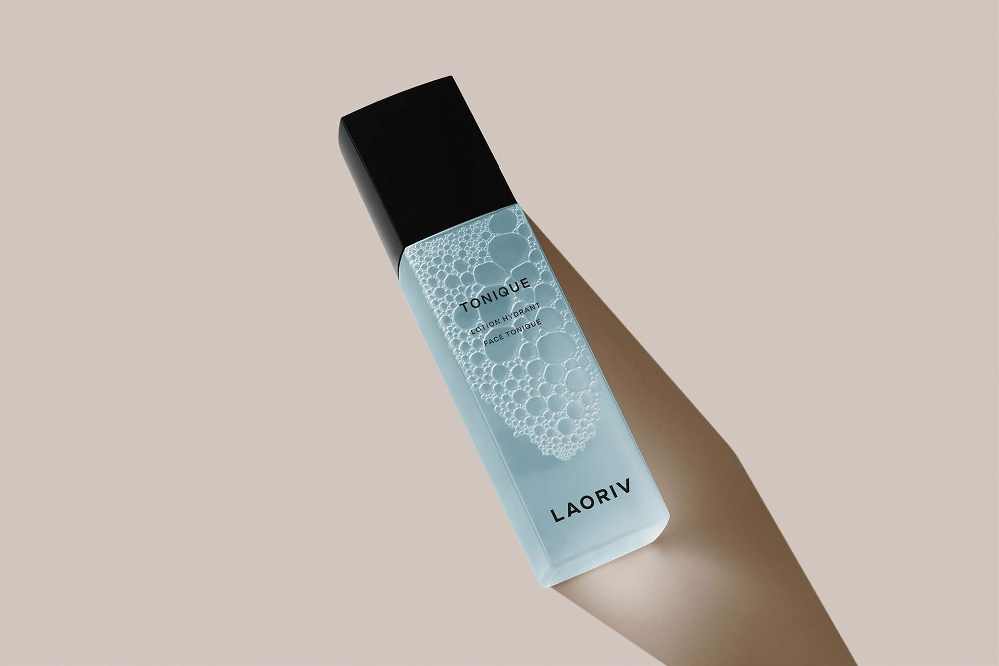 Free Cosmetic Glass Bottle Mockup PSD Template