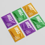 Cosmetic Sachet Mockup