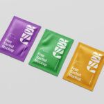 Cosmetic Sachet Mockup