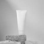 Cosmetic Tube on Rocks Mockup
