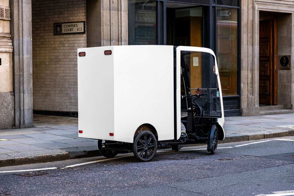 Courier Cargo Bicycle Mockup