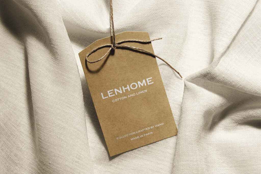Craft Apparel Tag Mockup