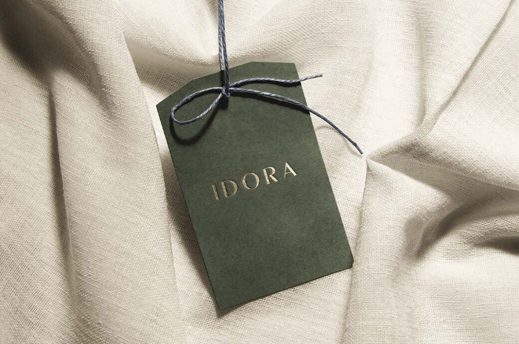 Free Craft Apparel Tag Mockup PSD Template