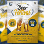 Creative Beer Festival Flyer Template
