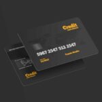 Credit Card Mockup in 4 Views