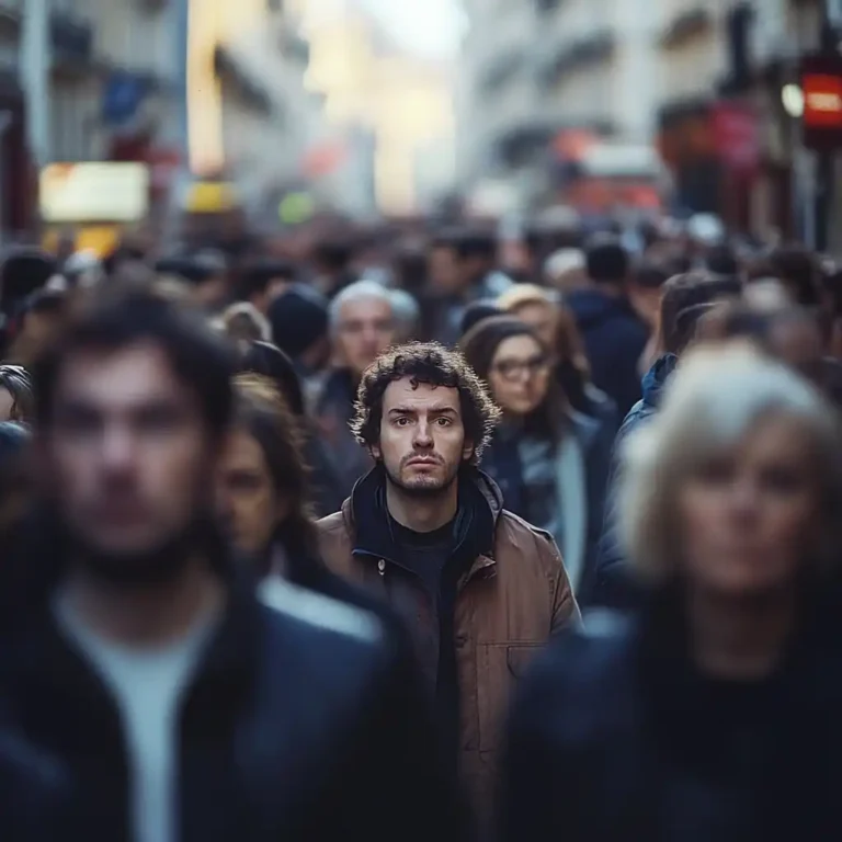 Crowd Portrait in France