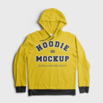 Crumpled Hoodie Mockup