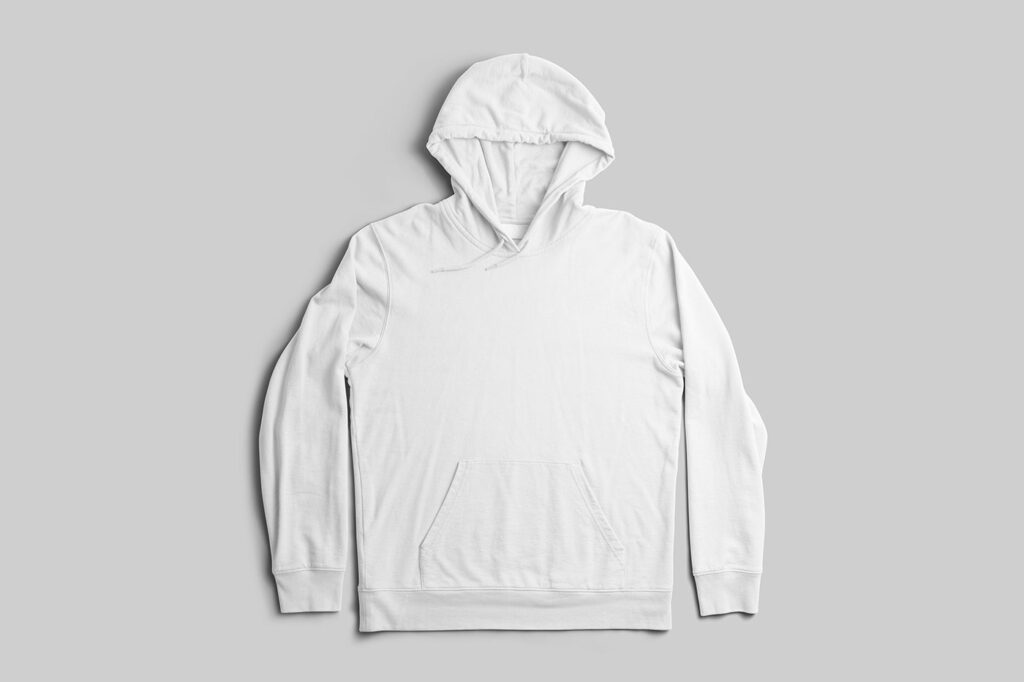 Crumpled Hoodie Mockup