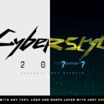 Cyberpunk 2077 Text Effect