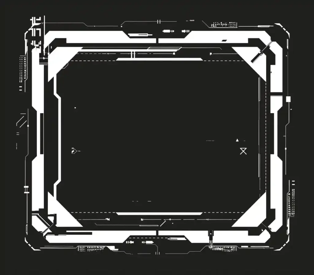 Cyberpunk Vector Frame