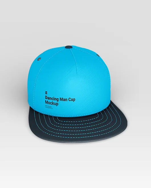 Dancing Man Cap Mockup