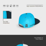Dancing Man Cap Mockup