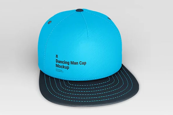 Dancing Man Cap Mockup
