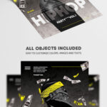 Dark Dollar Hip Hop Event Flyer Template